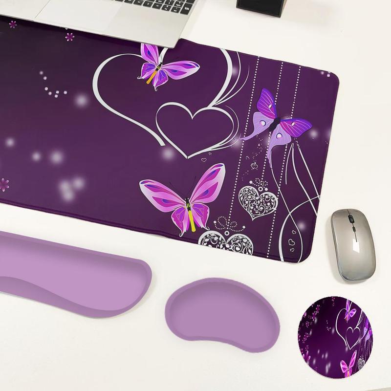 Tradescantia Purple - CIFBUY Juego de alfombrillas para ratón