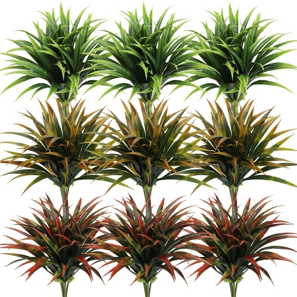 Hojas de orquídea artificiales - Spider Plant Hanging reseña y precio