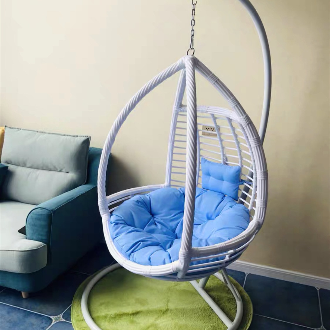 Cesta colgante, silla de mimbr - Spider Plant Hanging reseña y precio