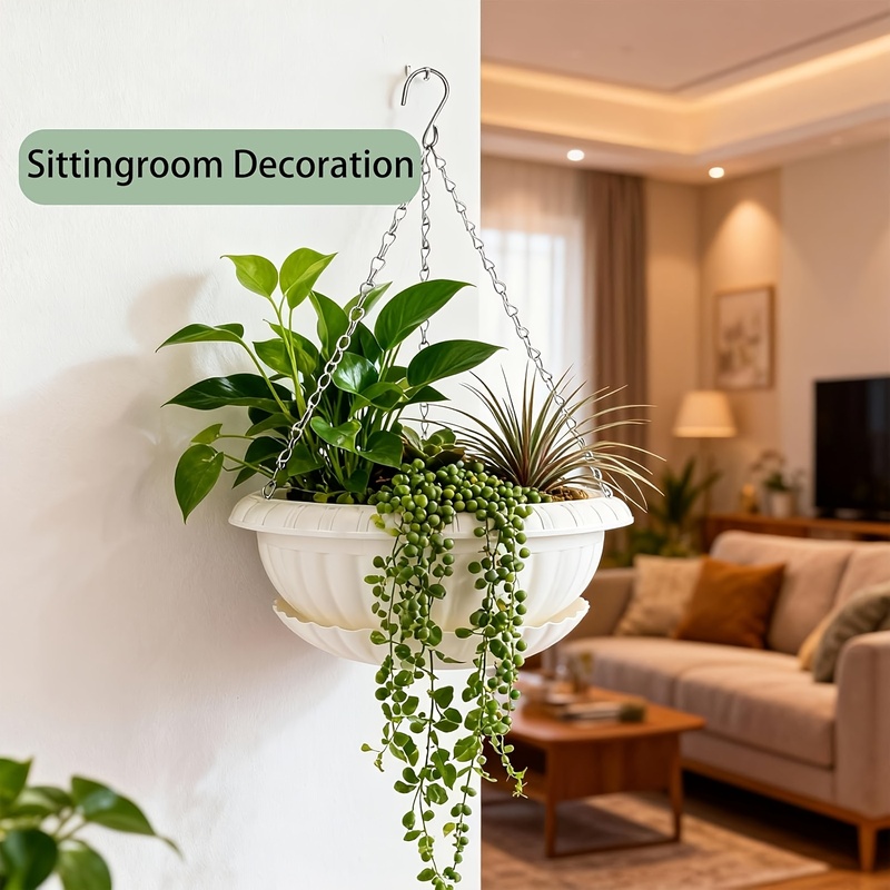 Macetas Colgantes Grandes para - Spider Plant Hanging reseña y precio